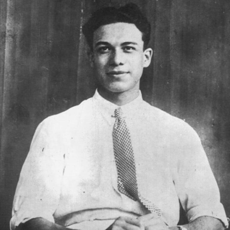 Hong Kong-born Portuguese amateur historian Jose Maria “Jack” Braga as a young man. Photo: Instituto Cultural